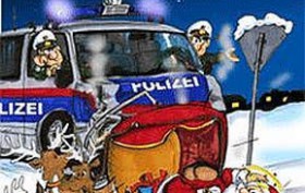 Weihnachten Polizei